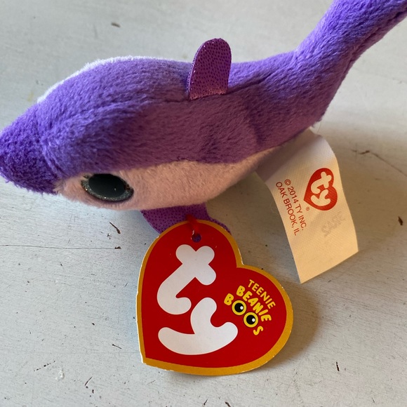 Ty beanie babies Fins and Palms, teenie beanie boo Surf - Picture 5 of 10